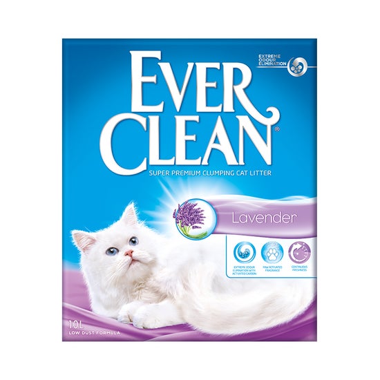 Ever Clean Super Premium Clumping Cat Litter Lavender Scent Product Front Image