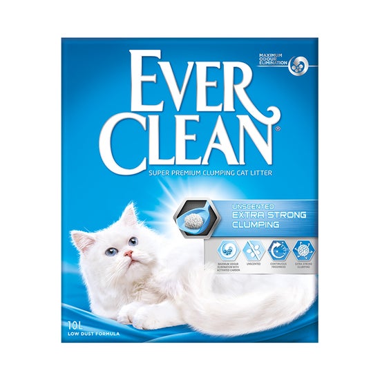 Ever Clean Super Premium Clumping Cat Litter Extra Strong Clumping Unscented Product Front Image